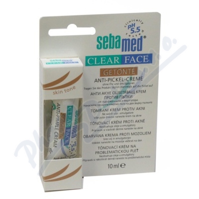 SEBAMED Clear face tónovací krém na akné 10ml