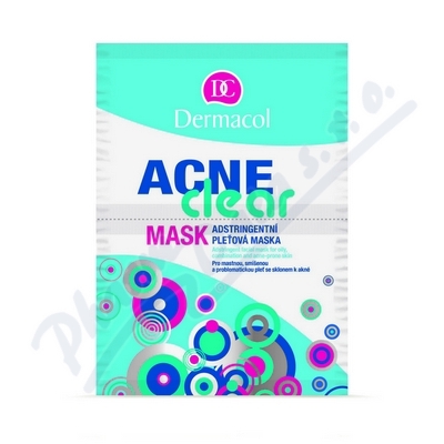 Dermacol Acneclear maska problematická pleť 2x8g