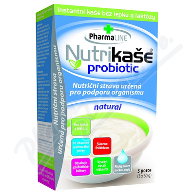 Nutrikaše probiotic natural 3x60g