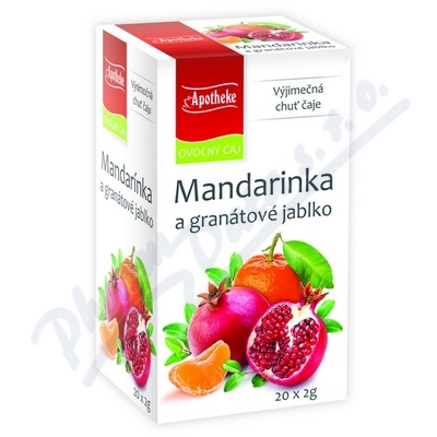 Apotheke Mandarinka a granát. jablko čaj 20x2g