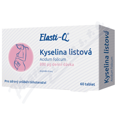 Elasti-Q Kyselina listová 800 tbl.60