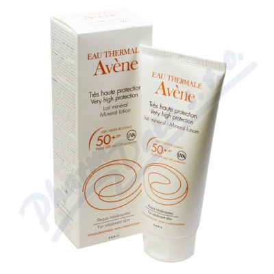 AVENE Sun Minerální mléko SPF50+ 100ml