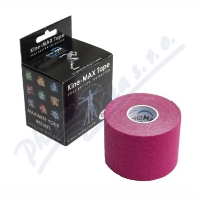 Kine-MAX Classic kinesiology tape růž. 5cmx5m