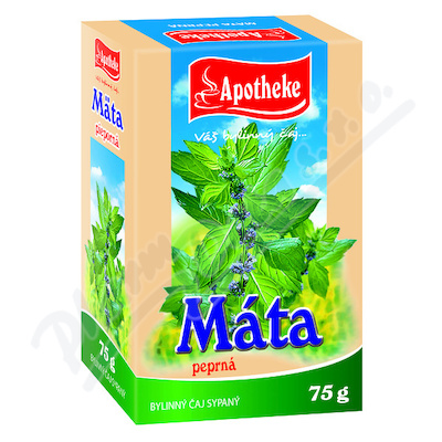 Apotheke Máta peprná - list sypaný čaj 75g