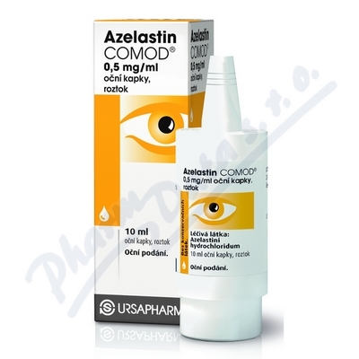 Azelastin Comod 0.5mg/ml oph.gtt.sol.1x10ml/5mg