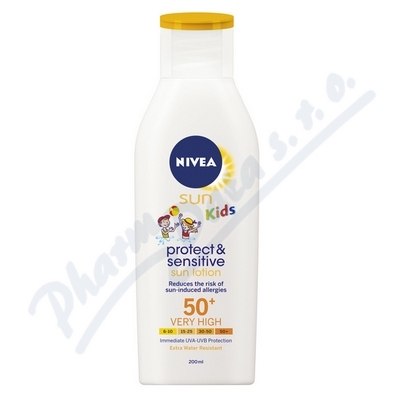 NIVEA SUN dět.opal.ml.sensitiv OF50+ 200ml 85856