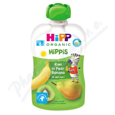 HiPP Hippis Hruška-Banán-Kiwi BIO 6m 100g