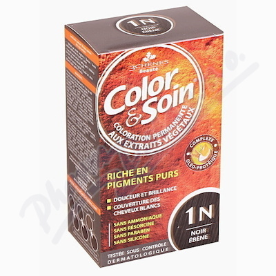 Barva Color&Soin 1N - ebenová černá 135ml