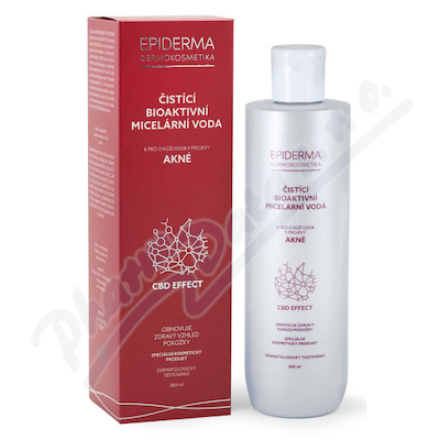 EPIDERMA bioaktivní micelární voda při akné 300ml