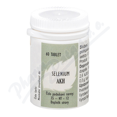 Selenium AKH tbl.60