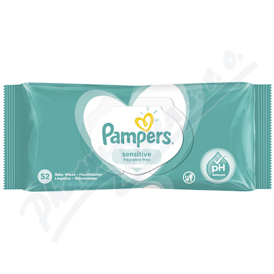 Pampers Sensitive ubrousky 52ks