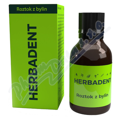 HERBADENT bylinný roztok na dásně 25ml