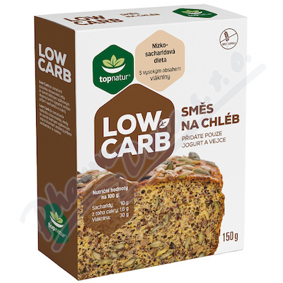 LOW CARB směs na chléb 150g TOPNATUR