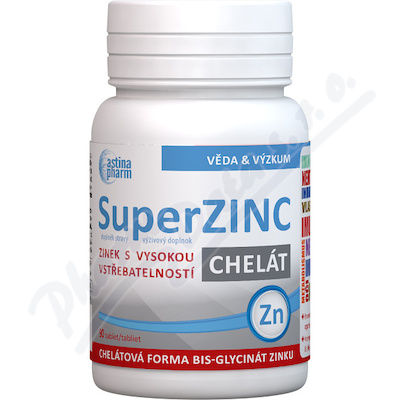 Astina SuperZINC chelát tbl. 90