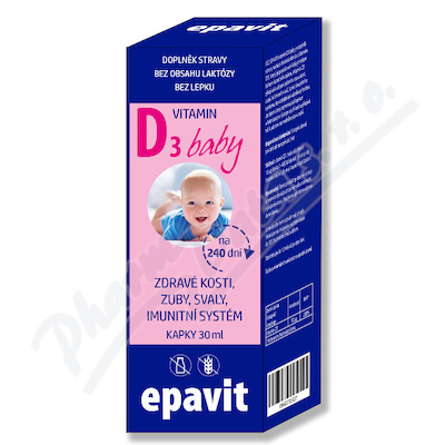 epavit Vitamin D3 baby kapky 30ml