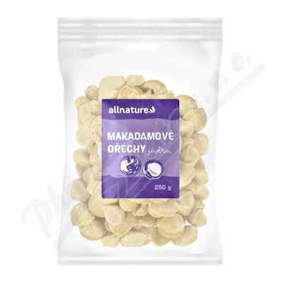 Allnature Makadamové ořechy 250g