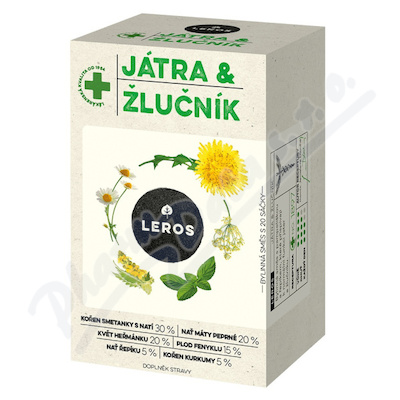 LEROS Játra & žlučník 20x1.5g