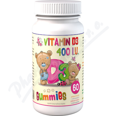 D3 Gummies 60 pektinových bonbónů