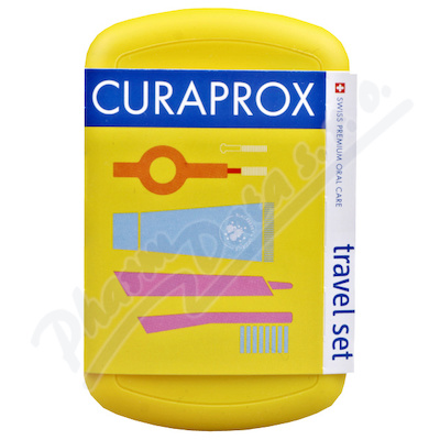 CURAPROX Travel set cestovní sada žlutá