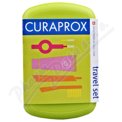 CURAPROX Travel set cestovní sada zelená