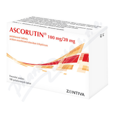 Ascorutin 100mg/20mg tbl.flm.100(4x25)