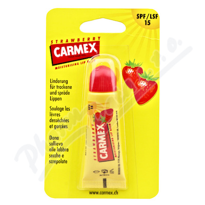 CARMEX Hydratační balzám na rty SPF15 10g Jahoda