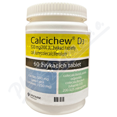 Calcichew D3 500mg/200IU tbl.mnd.60