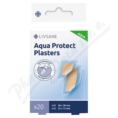 LIVSANE Náplasti Aqua Protect 20ks