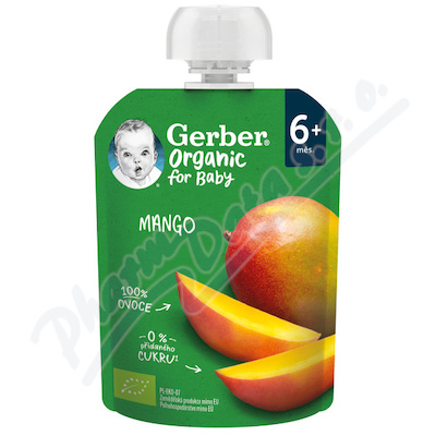 Gerber Mango kapsička BIO 90g 6M+