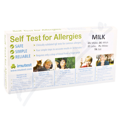 Imutest Autotest na alergie Mléko