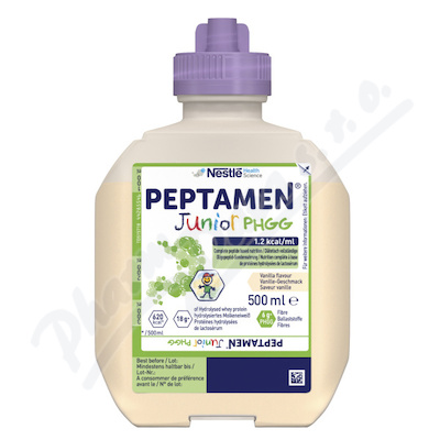 Peptamen Junior PHGG Vanilkový por.sol.12x500ml