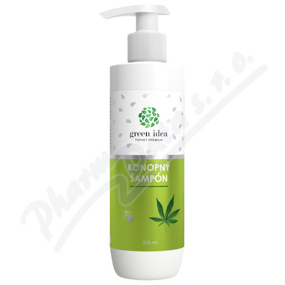 Green idea Konopný šampon 200ml