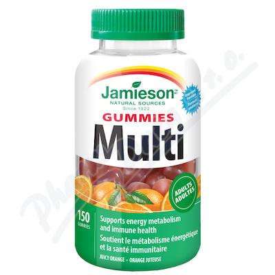 JAMIESON Multi Gummies želat.past.dospělé 150ks