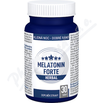 Melatonin Forte Herbal tbl.30 Clinical