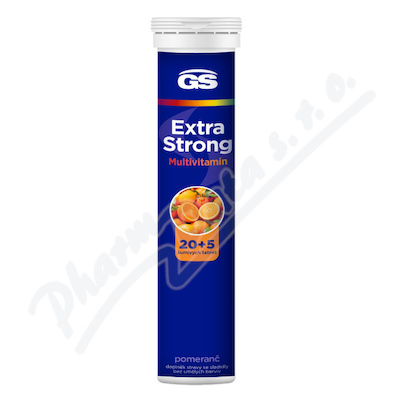 GS Extra Strong Multivitamin pomeranč eff.tbl.20+5