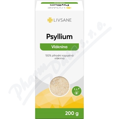 LIVSANE Psyllium přírodní rozpustná vláknina 200g