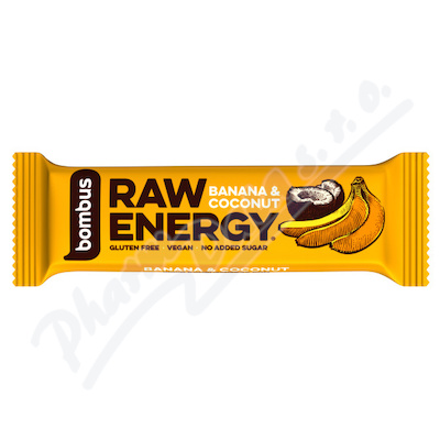 bombus Raw Energy banana&coconut 50g