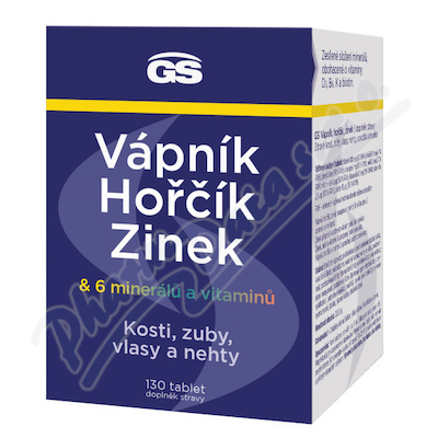 GS Vápník Hořčík Zinek tbl.130