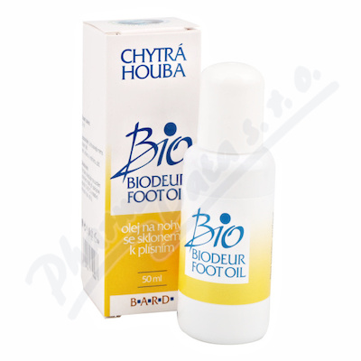 Chytrá houba Bio Biodeur foot oil 50ml