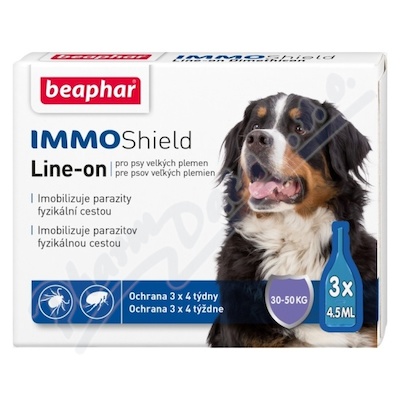 beaphar IMMO Shield Line-on pes L 30-50kg 3x4.5ml