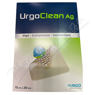 UrgoClean Ag krytí lipidokoloi.vrstva 15x20cm 5ks