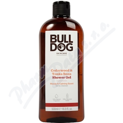 BULLDOG Cedarwood & Tonka Bean Shower Gel 500ml