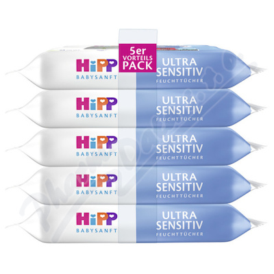 HiPP BabySANFT UltraSensitiv vlhč.ubrousky 5x48ks