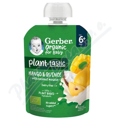 Gerber Mango kdoule s kok.ml.kapsička BIO 80g 6M+