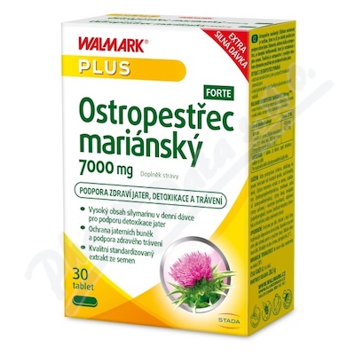 Walmark Ostropestřec mariánský 7000mg tbl.30