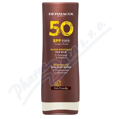 Dermacol Opalovací mléko voděodolné SPF50 200ml