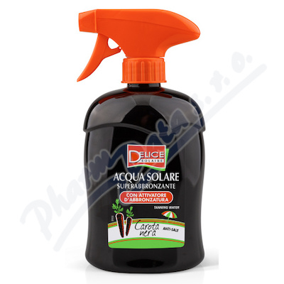 Delice Solaire opalovací voda s černou mrkví 500ml