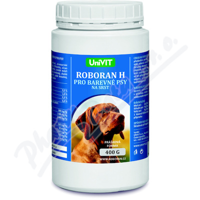 UniVIT ROBORAN H pro barevné psy na srst 400g