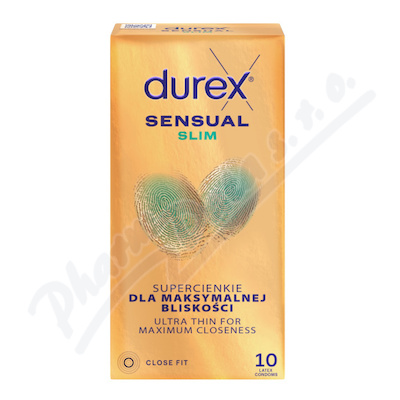 DUREX Sensual Slim prezervativ 10ks