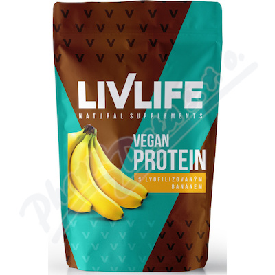 LIVLIFE Vegan Protein s lyof.banánem 245g